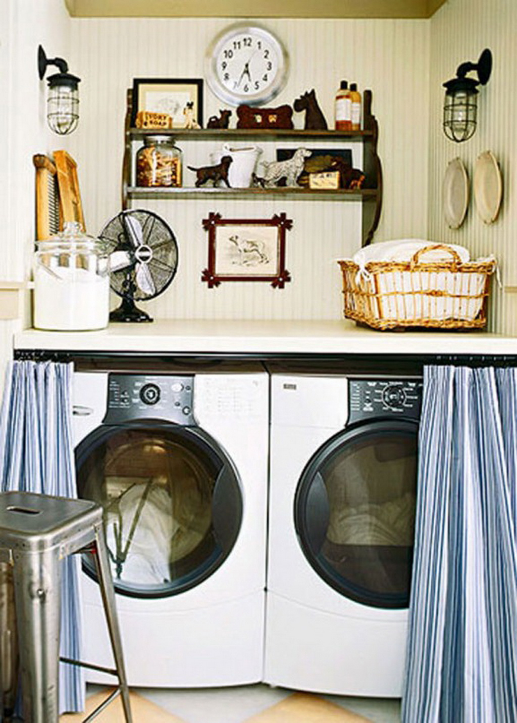 Home Interior Design  for make Small  Laundry  Room  